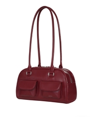 STAND OIL CHUBBY BAG - RED WINE - Túi xách, đeo vai màu đỏ rượu