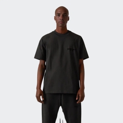 Áo Fear of God FOG Essentials T-shirt (SS22) Black Stretch Limo - Áo thun cổ tròn tay lỡ màu đen