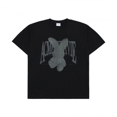 ÁO ADLV HAFTONE DOT FUZZY RABBIT T-SHIRT BLACK - ÁO THUN THỎ ĐEN