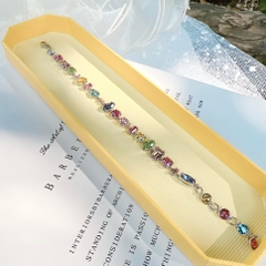 SWAROVSKI Gema bracelet (Mixed cuts, Multicolored, Rhodium plated) - Vòng/lắc tay SWAROVSKI - JEWELRY