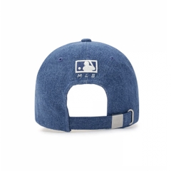 MLB Denim Coopers Unstructured Ball Cap New York Yankees NY INDIGO - Mũ lưỡi trai, nón kết màu xanh