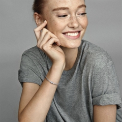 Pandora Moments Snake Chain Bracelet (Barrel Clasp, Silver Sterling) - Vòng/lắc tay bạc 925, khoá trụ, dáng mềm - JEWELRY BRACELET