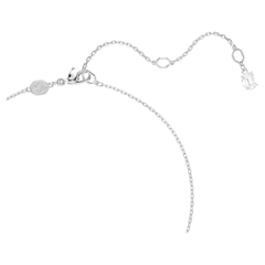 SWAROVSKI Swan pendant (Mixed cuts, Swan, White) - Dây cổ, chuyền, đính đá pha lê trắng, thiên nga - JEWELRY NECKLACE