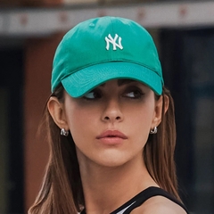 MŨ MLB BASIC LOGO NY GREEN BALL CAP