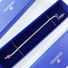 SWAROVSKI Emily bracelet (Round cut, White, Rhodium plated) - Vòng/lắc tay đá pha lê trắng - SWAROVSKI - JEWELRY