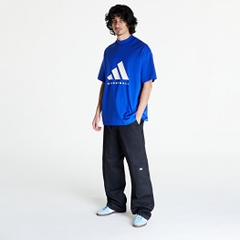 ÁO ADIDAS BASKETBALL BLUE T-SHIRT - ÁO THUN CỔ BO TRÒN MÀU XANH