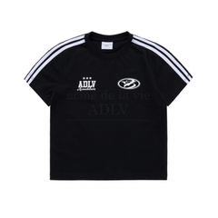 ÁO ADLV CIRCLE SYMBOL TRACK CROP BLACK ĐEN