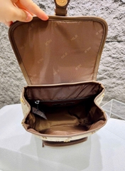 MLB DIA MONOGRAM B BOSTON BACKPACK BEIGE - Balo màu be