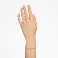 SWAROVSKI Mesmera bracelet (Mixed cuts, Pink, Rhodium plated) - Vòng/lắc tay SWAROVSKI - JEWELRY