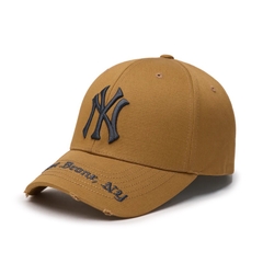 Mũ MLB Gothic address structure ball cap New York Yankees