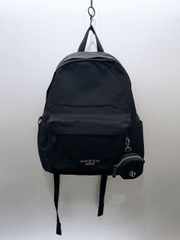 ADLV BASIC LOGO SIMPLE COTTON BACKPACK Black - Cặp, Balo màu đen