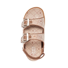 Giày MLB Double sandals jacquard diamond monogram Boston Red Sox