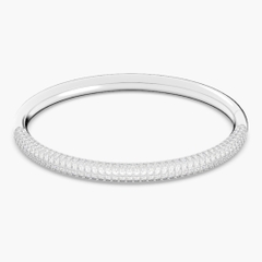 SWAROVSKI Dextera bangle (White, Stainless Steel) - Vòng/lắc tay pha lê trắng - JEWELRY BRACELET