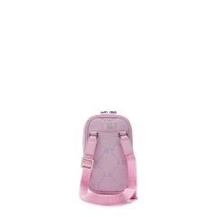 Túi MLB Diamond Monogram Phone Pouch New York Yankees Pink crossbody bag - TÚI ĐEO CHÉO MÀU HỒNG