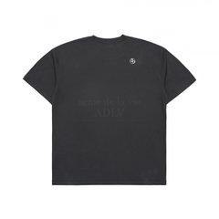 ÁO ADLV CIRCLE SYMBOL BASIC LOGO BLACK T-SHIRT