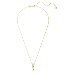 SWAROVSKI Dextera pendant (Mixed cuts, White, Gold-tone plated) - Dây cổ, chuyền, đính đá pha lê trắng - JEWELRY NECKLACE