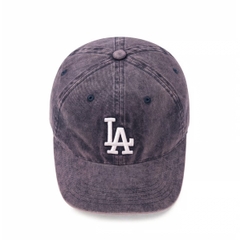 MLB Heavy Washing Unstructured Ball Cap LA Dodgers - Mũ lưỡi trai, nón kết