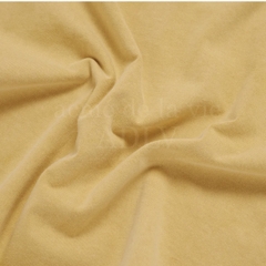 ADLV APPLIQUE LOGO PIGMENT TSHIRT YELLOW - Áo thun cổ tròn tay lỡ màu vàng