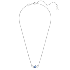SWAROVSKI Mesmera pendant (Mixed cuts, Blue, Rhodium plated) - Dây cổ, dây chuyền SWAROVSKI - JEWELRY NECKLACE