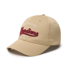 MŨ MLB Lettering Unstructured Ball Cap Cleveland Guardians