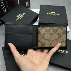 VÍ GẬP NAM COACH WALLET