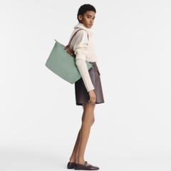 CHÍNH HÃNG - LARGE SIZE - TÚI LONGCHAMP LE PLIAGE ORIGINAL L TOTE BAG - CELADON - Túi xách màu xanh lá, xanh ngọc