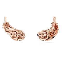 SWAROVSKI Nice stud earrings (Feather, White, Rose gold-tone plated) - Khuyên tai lông vũ - SWAROVSKI - JEWELRY