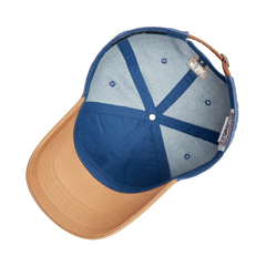 Mũ MLB New York Yankees Denim Brown - Mũ lưỡi trai, nón kết phối màu xanh, nâu