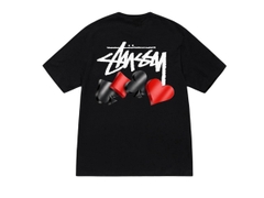 ÁO STUSSY SUITS BLACK T-SHIRT