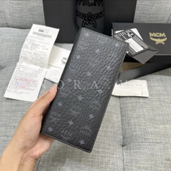 MCM Ví dài gập basic - BLACK / BROWN