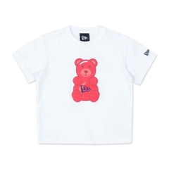 ÁO NEW ERA BEAR WHITE T-SHIRT