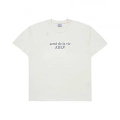 ÁO ADLV CIRCLE SYMBOL BASIC LOGO WHITE TRẮNG T-SHIRT
