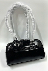 STAND OIL CHUBBY BAG - BLACK - Túi xách, đeo vai màu đen bóng