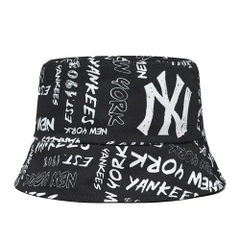 [SALE] MŨ MLB GRAFITTI BUCKET HAT NEW YORK YANKEES - Mũ hoạ tiết Grafitti, đội được 2 mặt