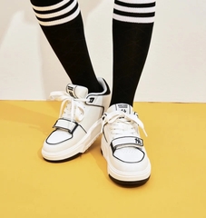 Giày MLB Chunky Liner Mid Basic New York Yankees 3ASXLMB3N-50BKS