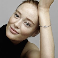 Pandora Moments Snake Chain Bracelet (Barrel Clasp, Silver Sterling) - Vòng/lắc tay bạc 925, khoá trụ, dáng mềm - JEWELRY BRACELET