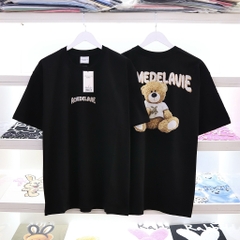 ÁO THUN ADLV RABBIT BEAR T-SHIRT BLACK -  ĐEN