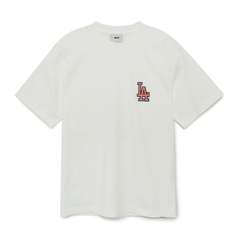 Áo Thun MLB Classic Monogram Big Logo LA T-Shirts 3ATSM0233-07IVS