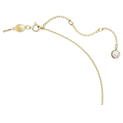 SWAROVSKI Swan pendant (Swan, Medium, Red, Gold-tone plated) - Dây cổ, dây chuyền thiên nga đỏ - JEWELRY NECKLACE