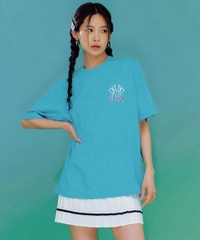 ÁO MLB GRADIENT MONOGRAM CLIPPING OVERFIT SHORT SLEEVE T-SHIRT