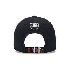 MLB League Logo Unstructured Ball Cap NY Black - Mũ lưỡi trai, nón kết màu đen
