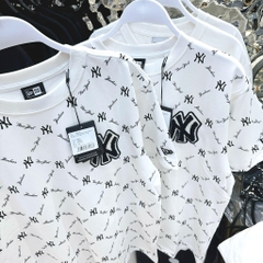 ÁO NEW ERA DIA MONOGRAM NY WHITE T-SHIRT