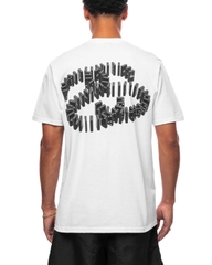 ÁO THUN STUSSY DOMINOES T-SHIRT WHITE TRẮNG