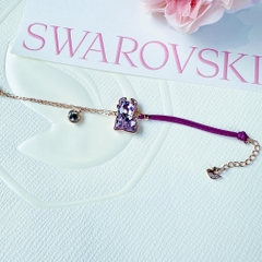 SWAROVSKI Chinese Zodiac Ox bracelet (Ox, Purple, Rose gold-tone plated) - Vòng/lắc tay SWAROVSKI - JEWELRY
