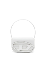 TÚI DIESEL ICONIC SHOULDER BAG IN NAPPA LEATHER WHITE