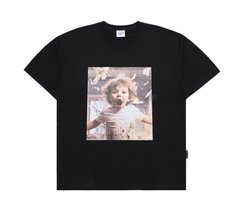 ÁO ADLV BABY FACE SCREAM BOY SHORT SLEEVE T-SHIRT BLACK SS24