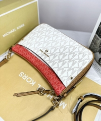 Túi MK Michael Kors Jet Set Charm Vanila mix color Crossbody Bag