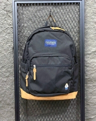 WHOAU Steve Bear Calstate Backpack Black - Balo, cặp màu đen