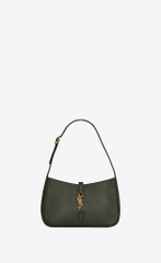 TÚI YSL LE 5 A7 HOBO BAG VERT FONCE (size 23x16cm)
