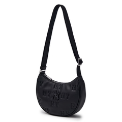Túi MLB Classic Monogram New Emboss Cross Bag New York Yankees Black - Túi xách, đeo chéo màu đen